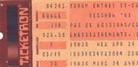 Ticket Stubs